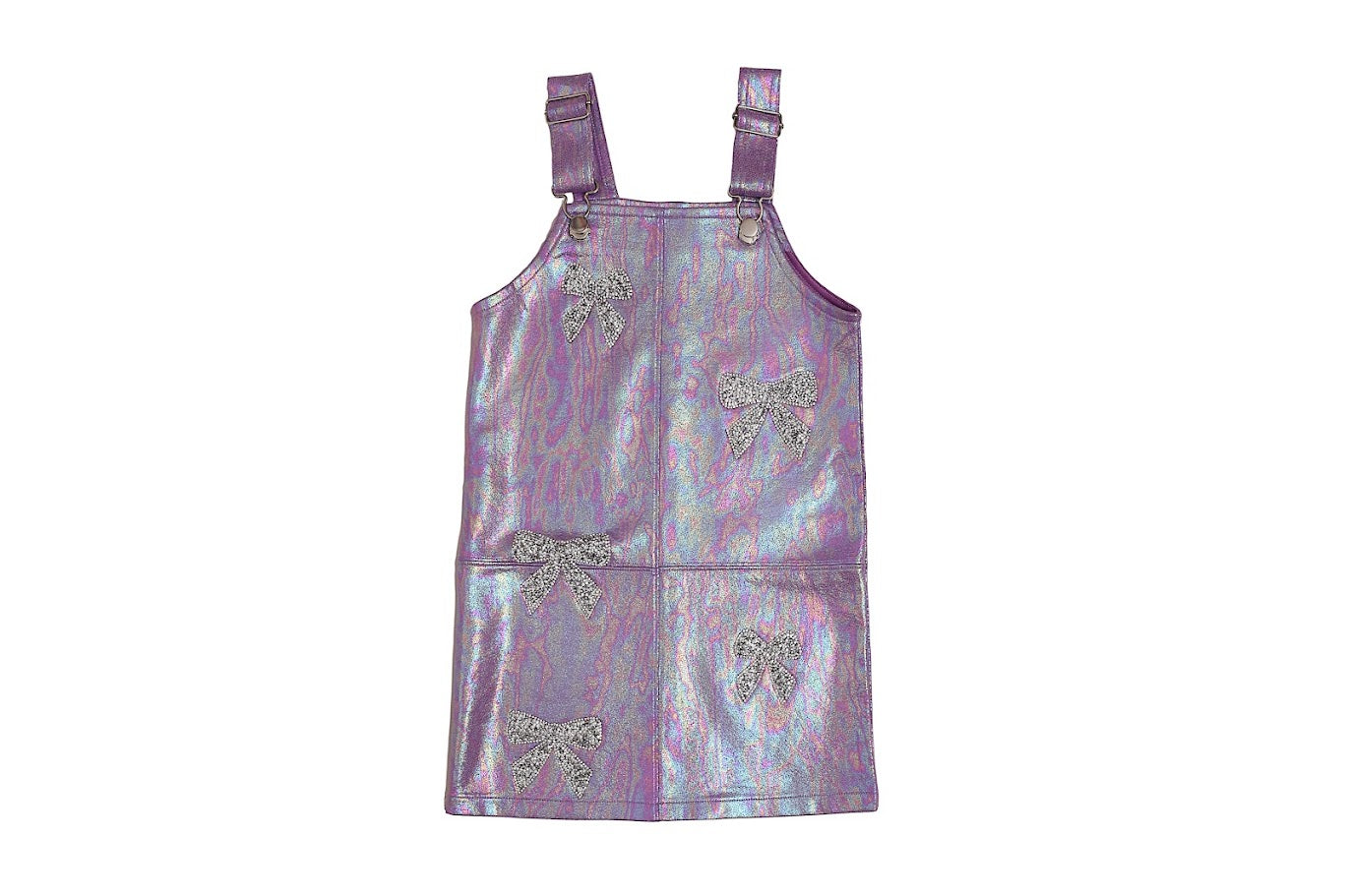 Bow Overalls | Purple