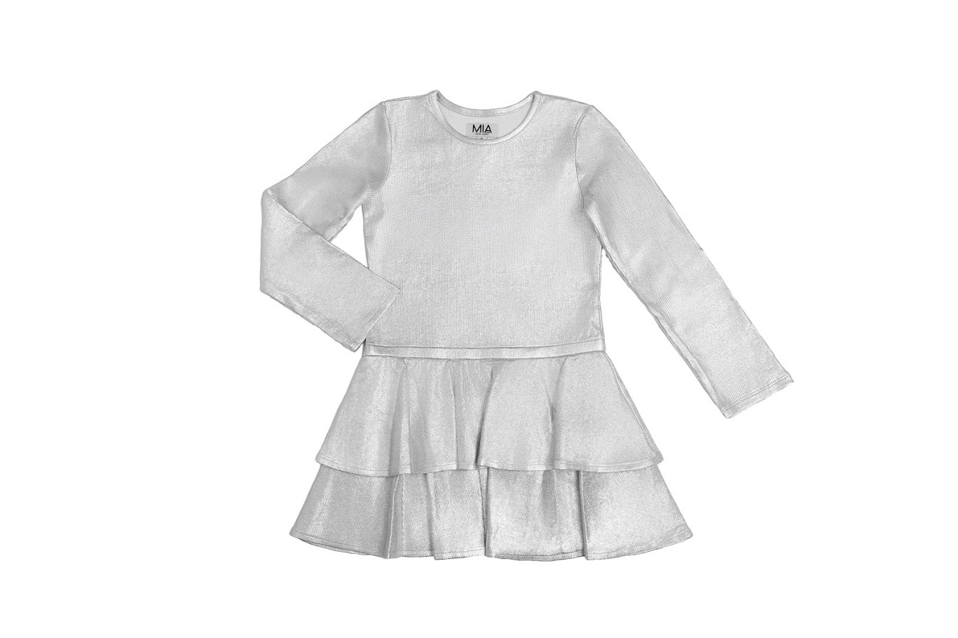 Tiered Dress | Silver