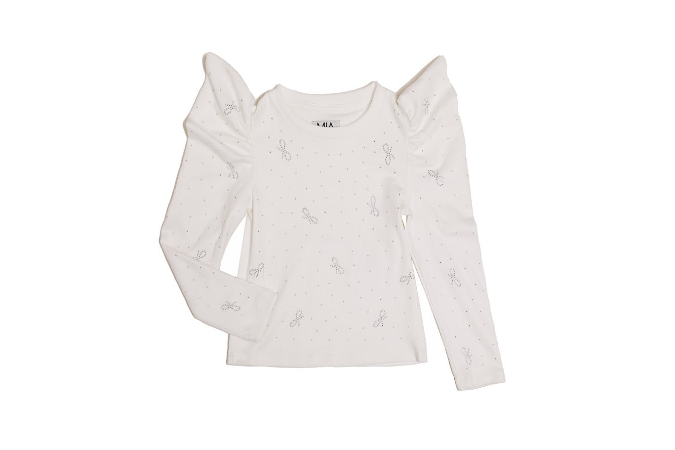 Puff Sleeve Top | White