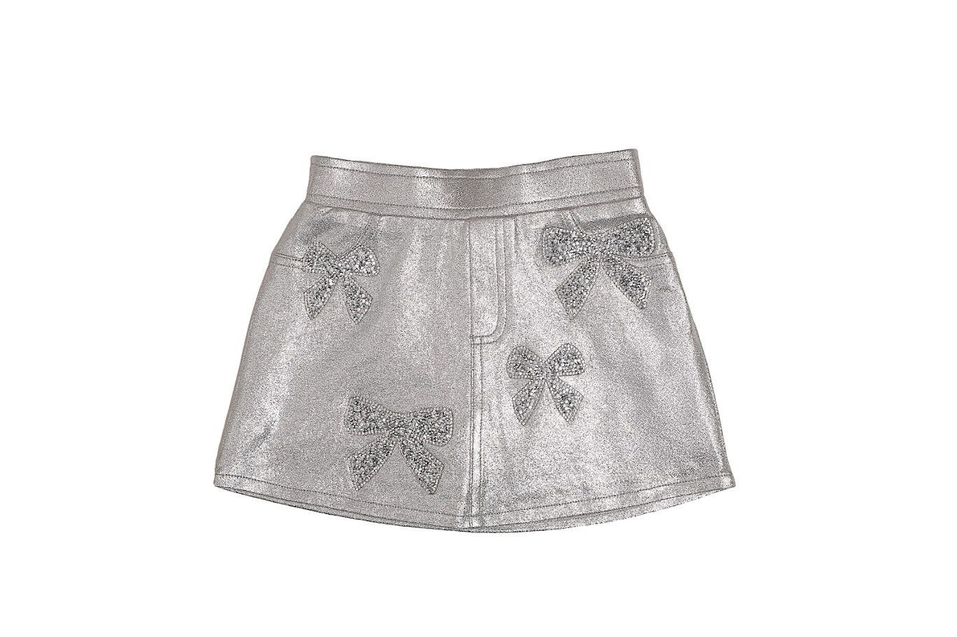 Bow Skort | Silver