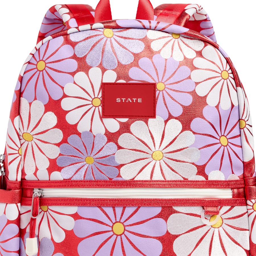 Kane Double Pocket Backpack | Ruby Floral