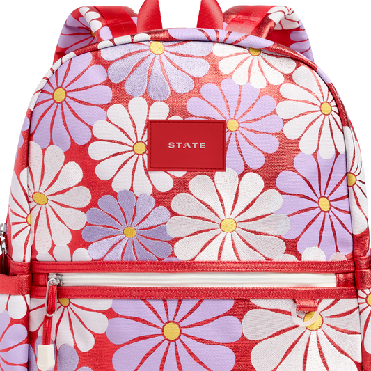 Kane Double Pocket Backpack | Ruby Floral