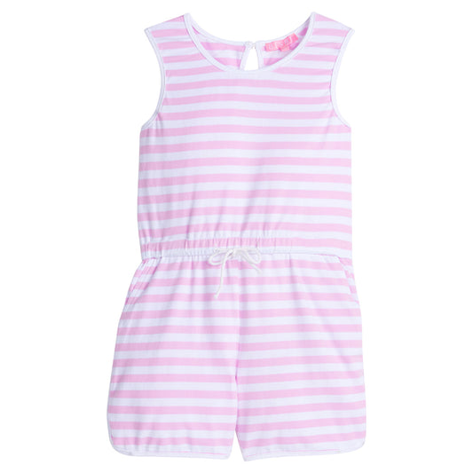 Rugby Romper | Petal Stripe