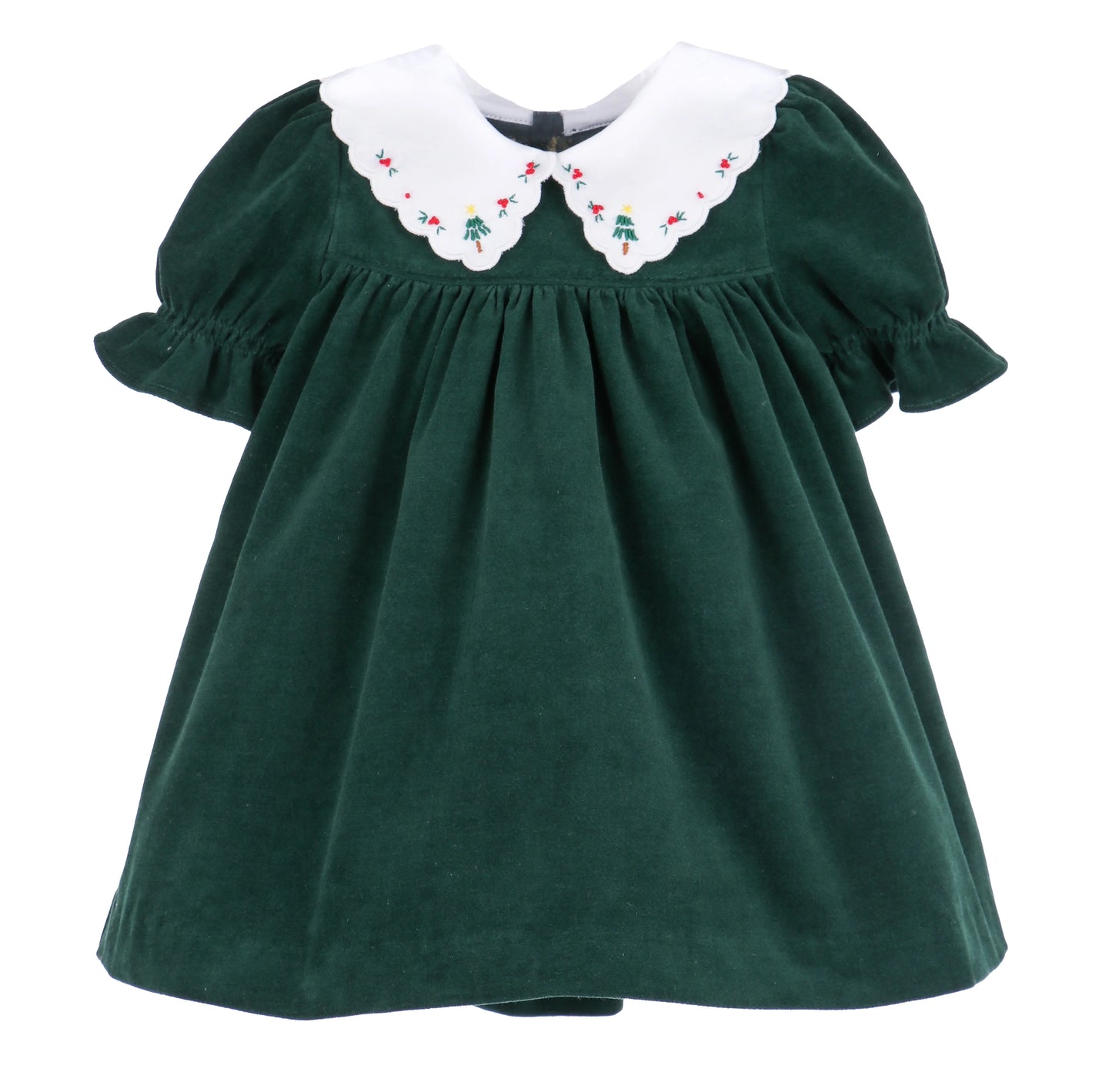 Holly Jolly Velvet Miller Dress | Green