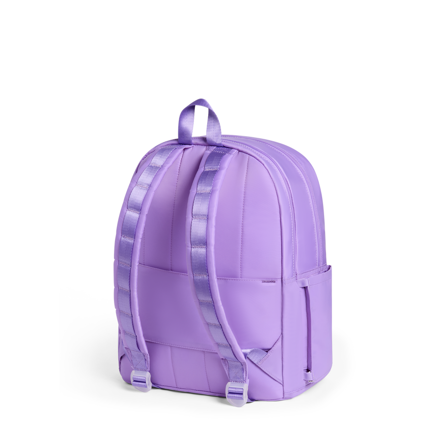 Kane Double Pocket Backpack | Lilac Chevron