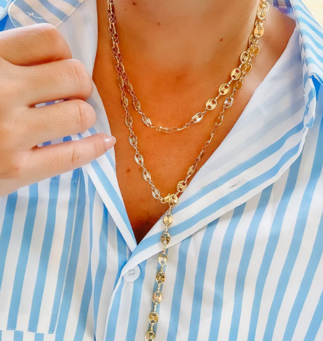 Today is the Day Gold Necklace