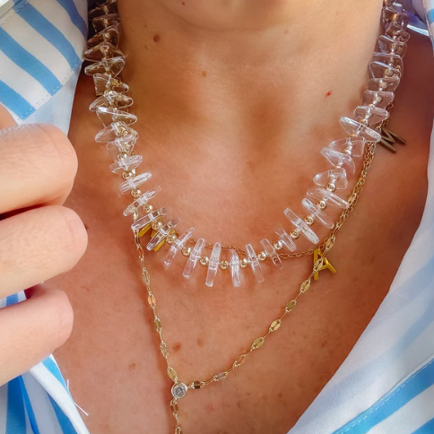 Clearly the Best Beaded Necklace