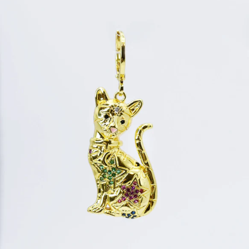 Cat Stellar Charm Gold