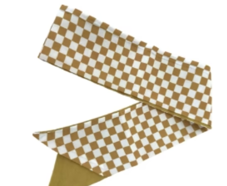 So Trendy Scarf Necklace | Gold Check