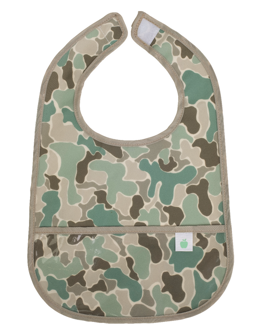 The Wipe It Bib | Camo