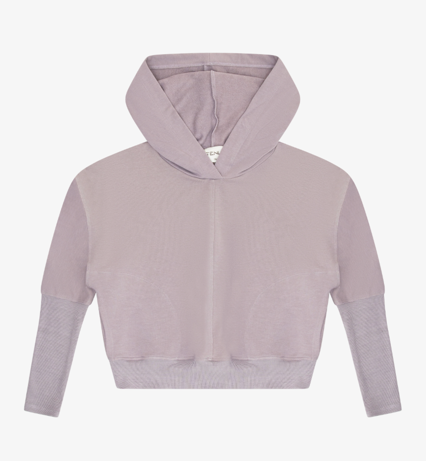 French Terry Pocket Hoodie | Cobblestone