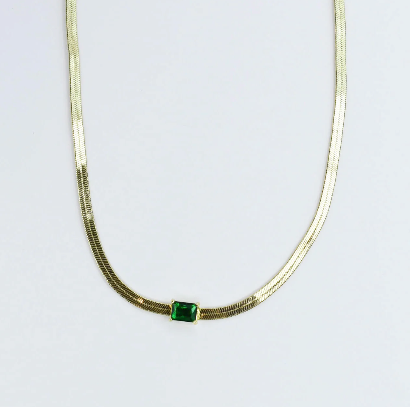 Emerald Glow Necklace