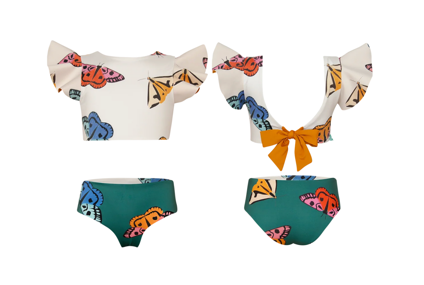 Dayana Bikini | Polilla Arcoiris Crudo