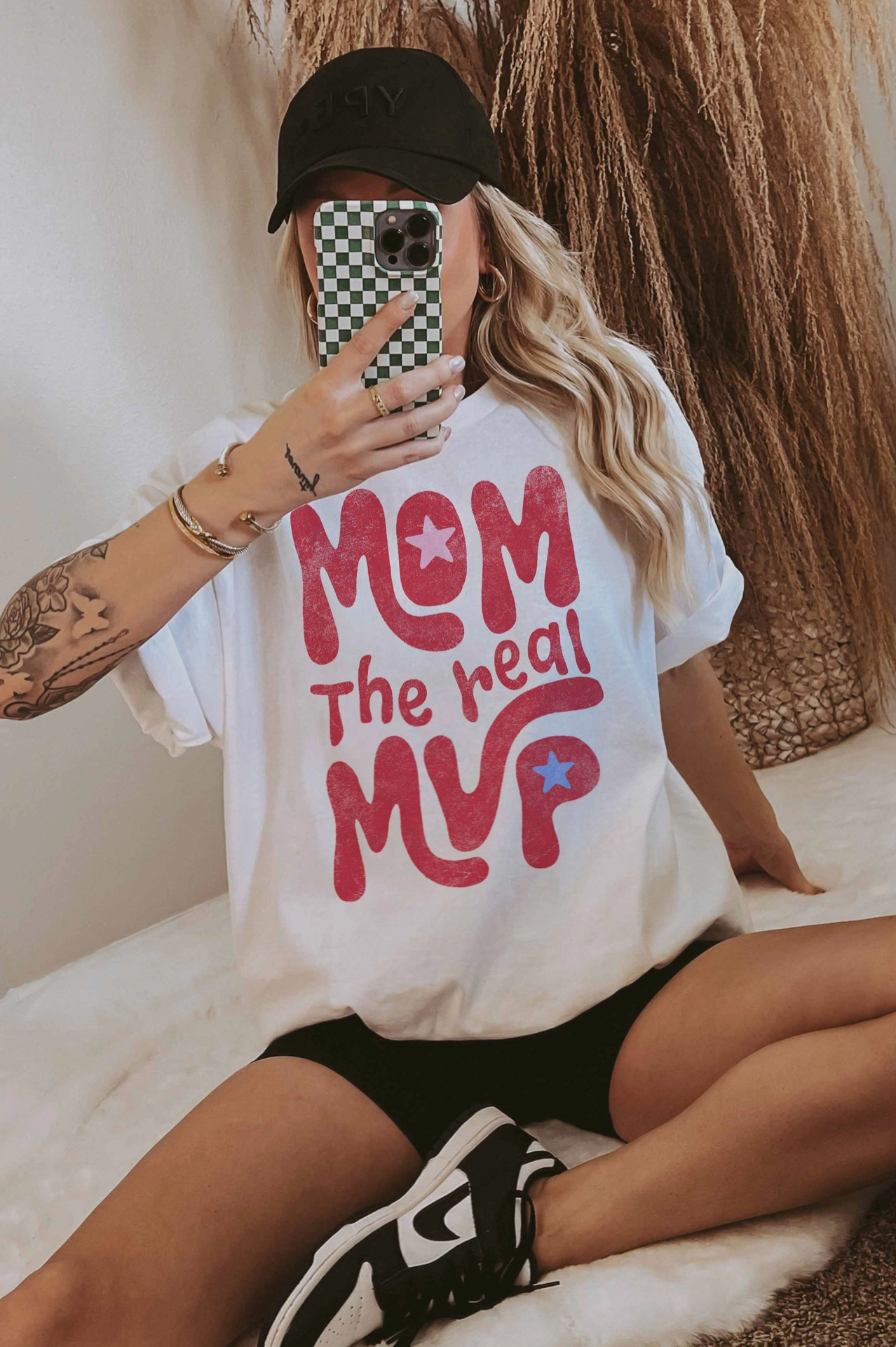 *Preorder* Oversized Graphic Tee | Mom the Real MVP