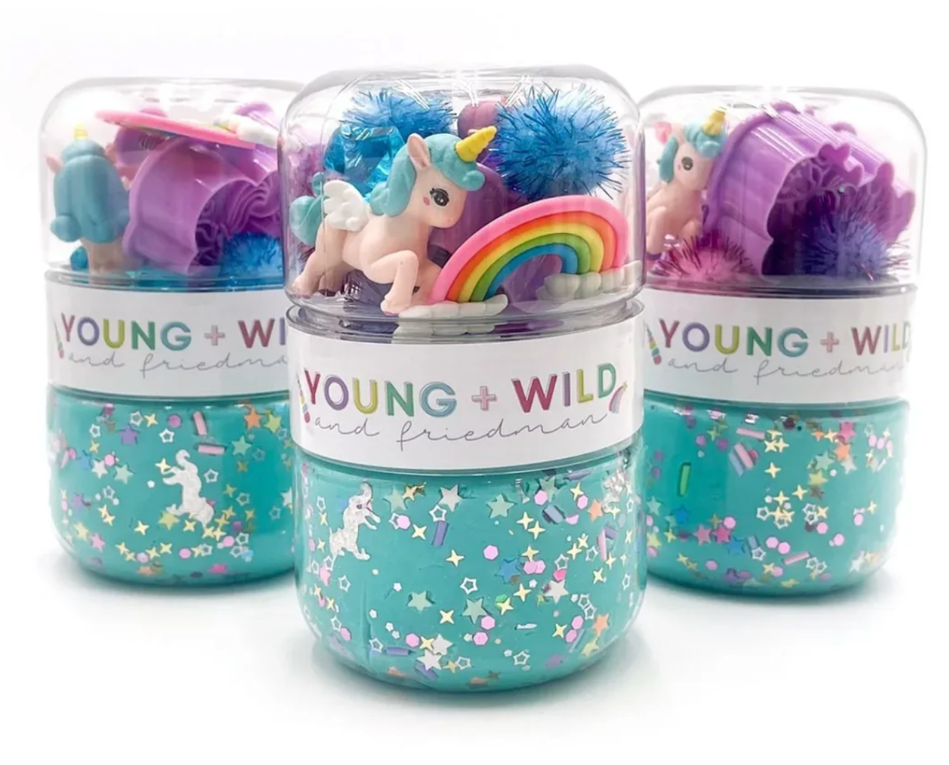 Grab & Go Dough Jar | Unicorn