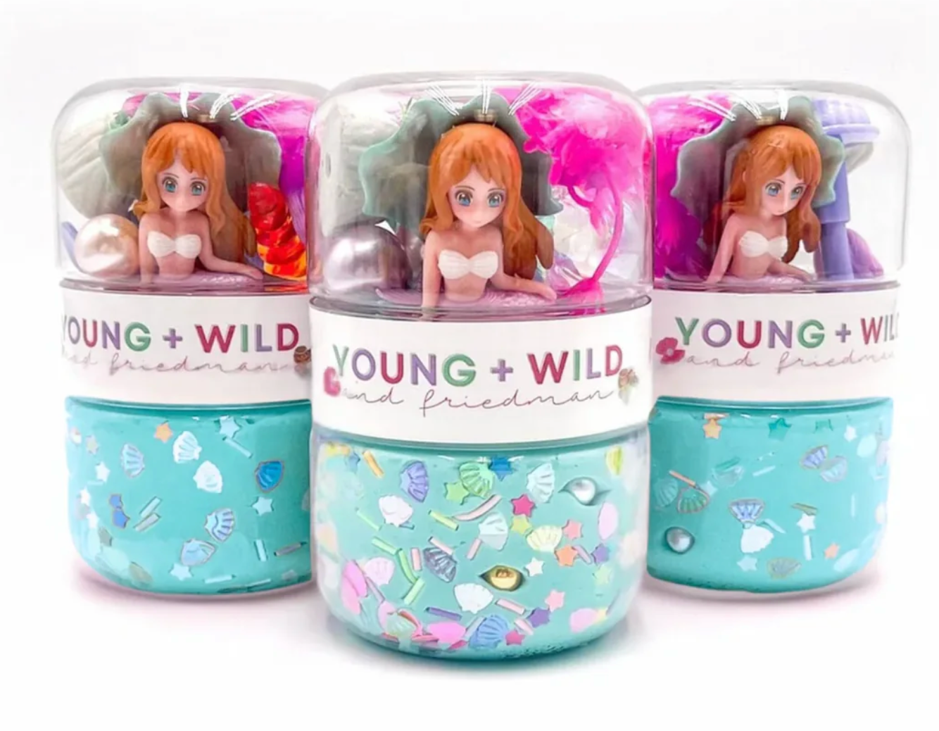 Grab & Go Dough Jar | Mermaid