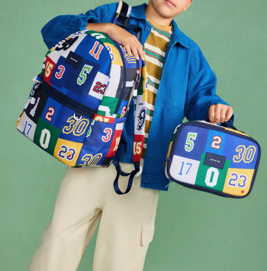 Kane Double Pocket Backpack | Varsity Numbers