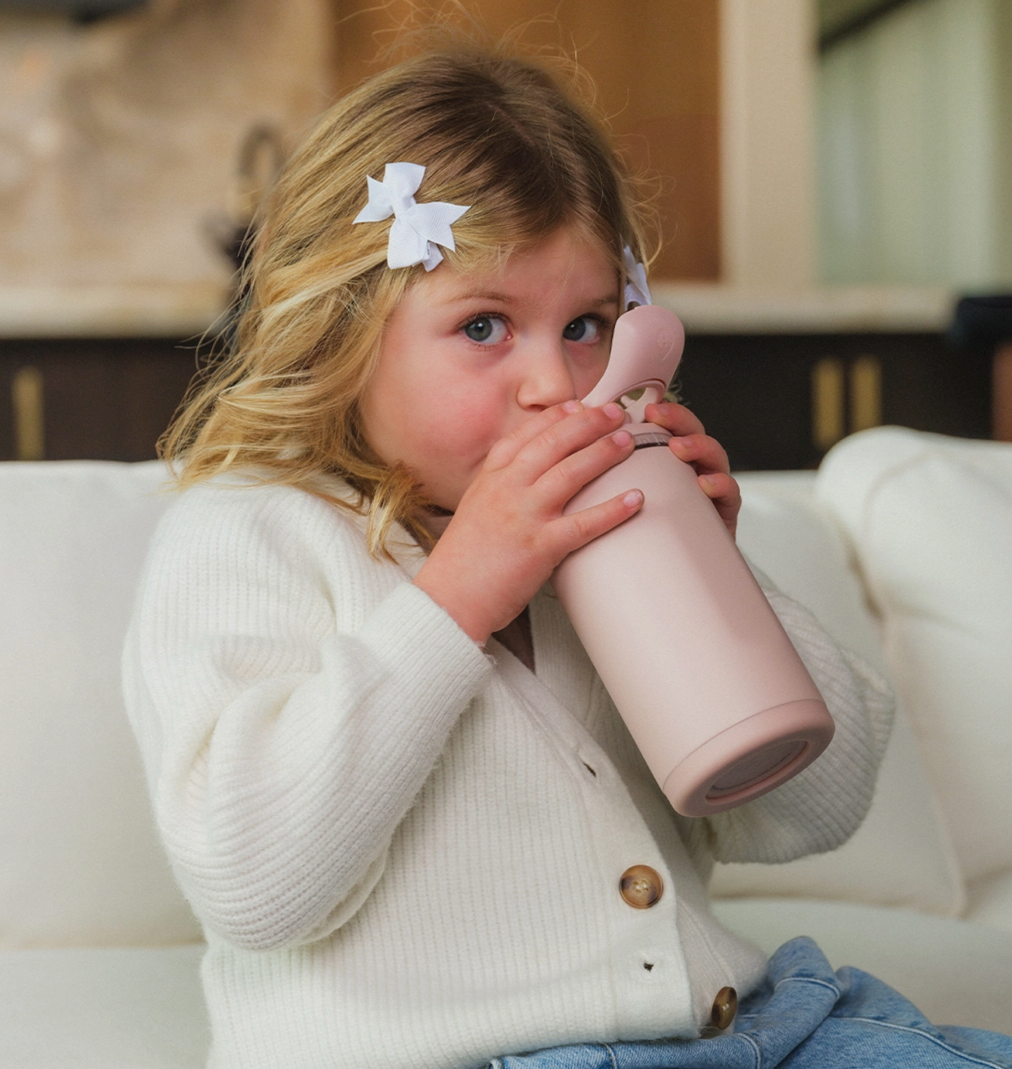 14 Oz No Spill Ease2o Bottle | Dusty Rose