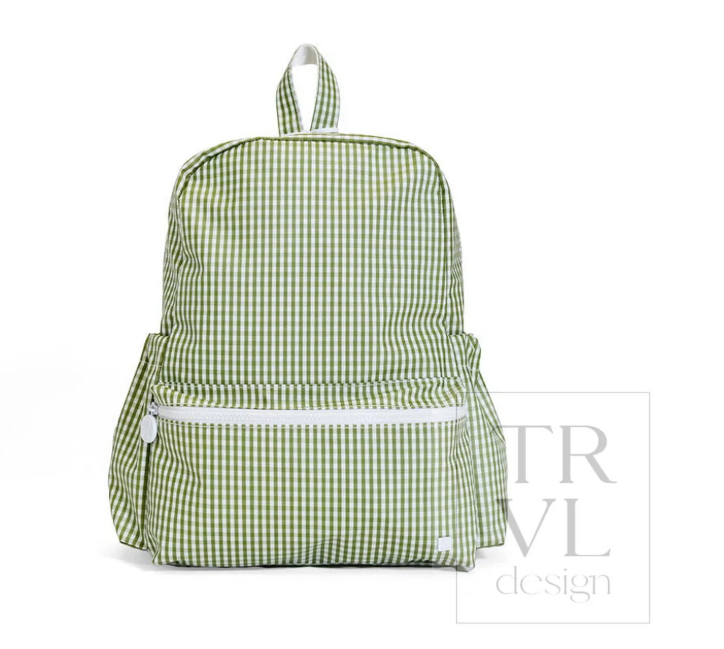 Backpack | Moss Gingham