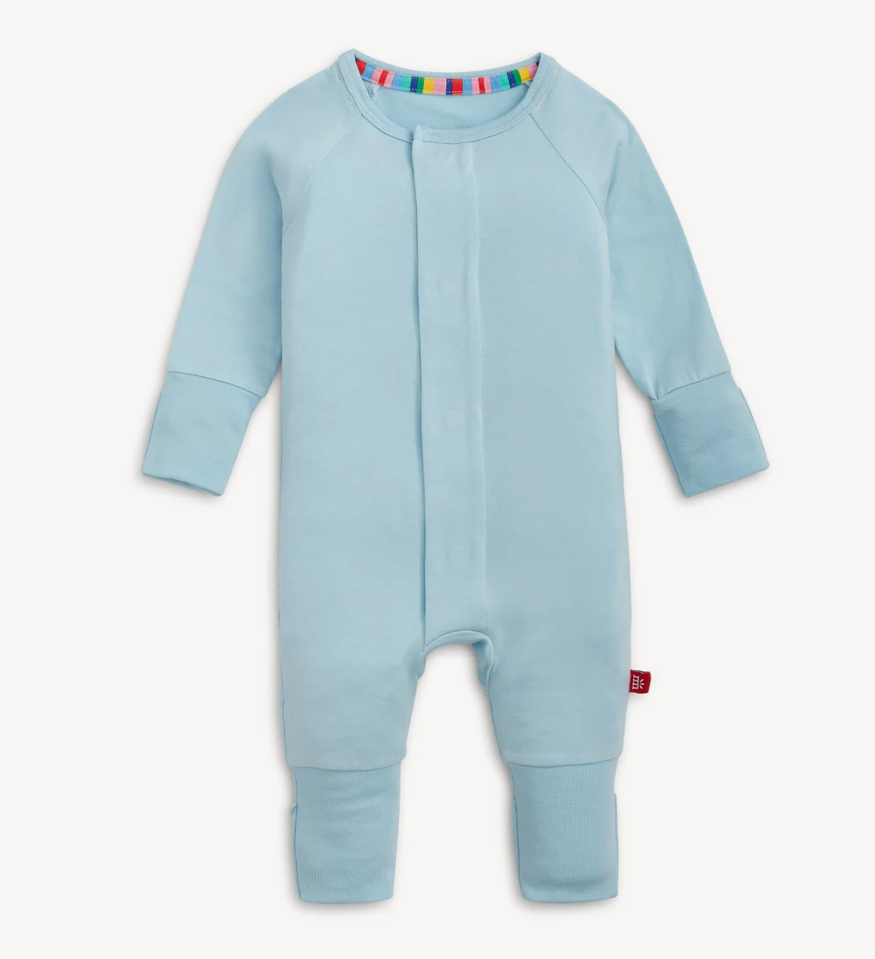 Convertible Coverall Pajama | Baby Blue