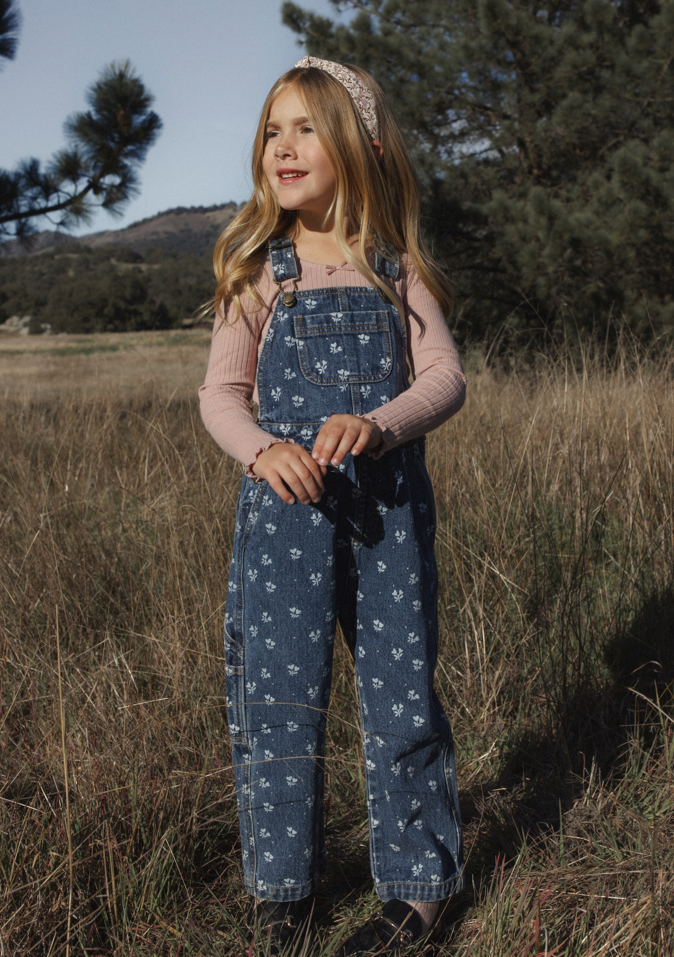 UTILITY OVERALL || HEART DITSY