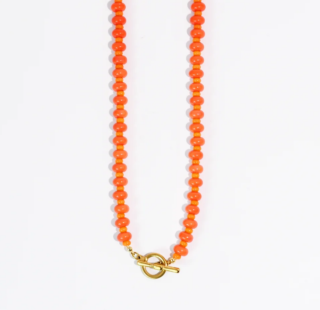 Candy Beads Necklace | Orange