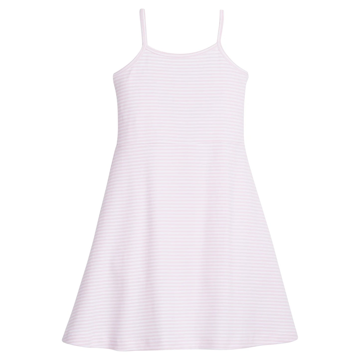 Strappy Sundress | Light Pink Stripe