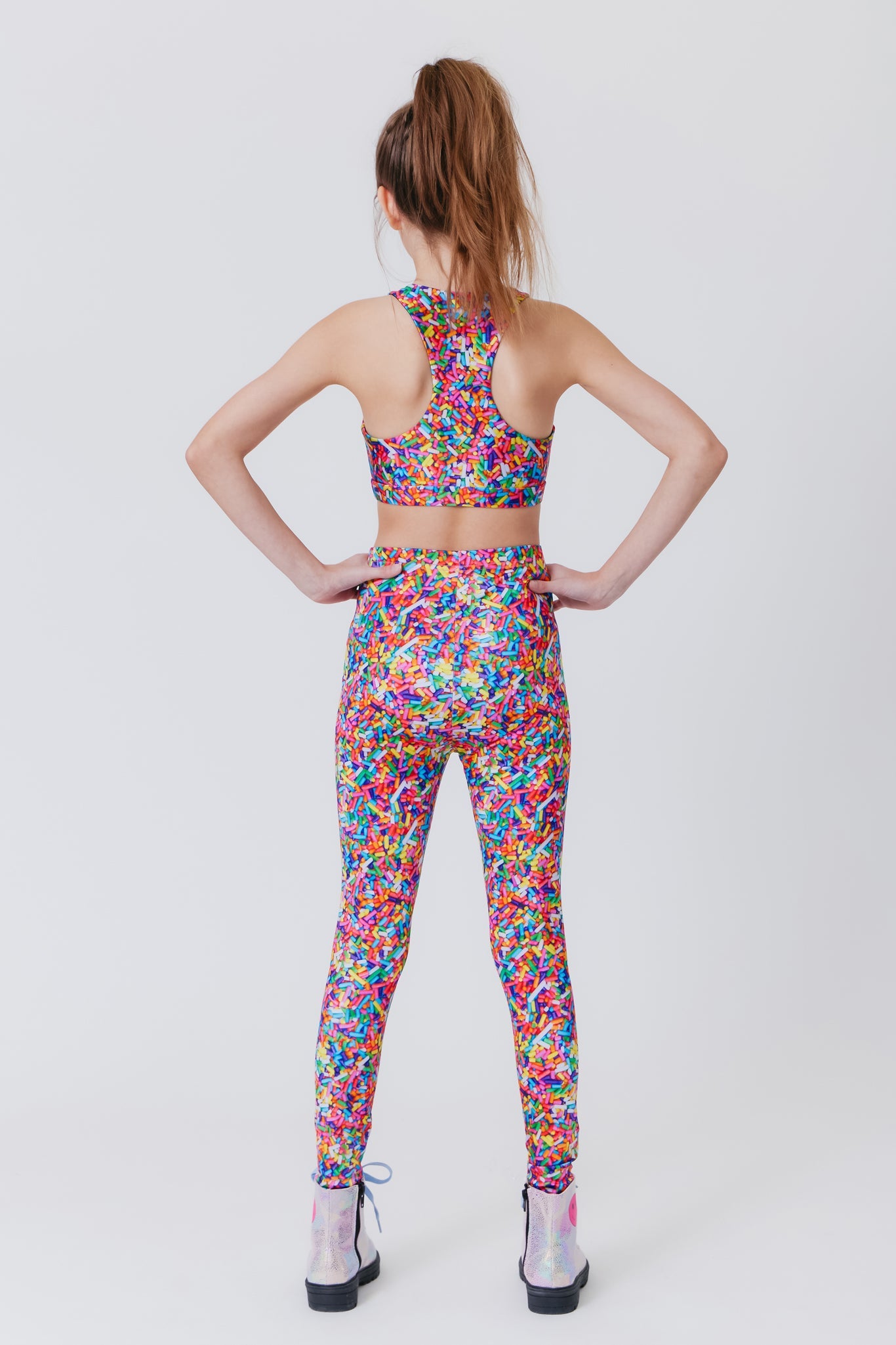 Girls Leggings | Rainbow Sprinkles