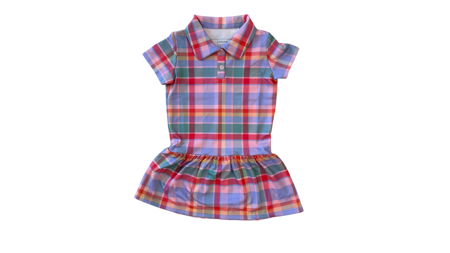Ali Dress | Rosette Plaid