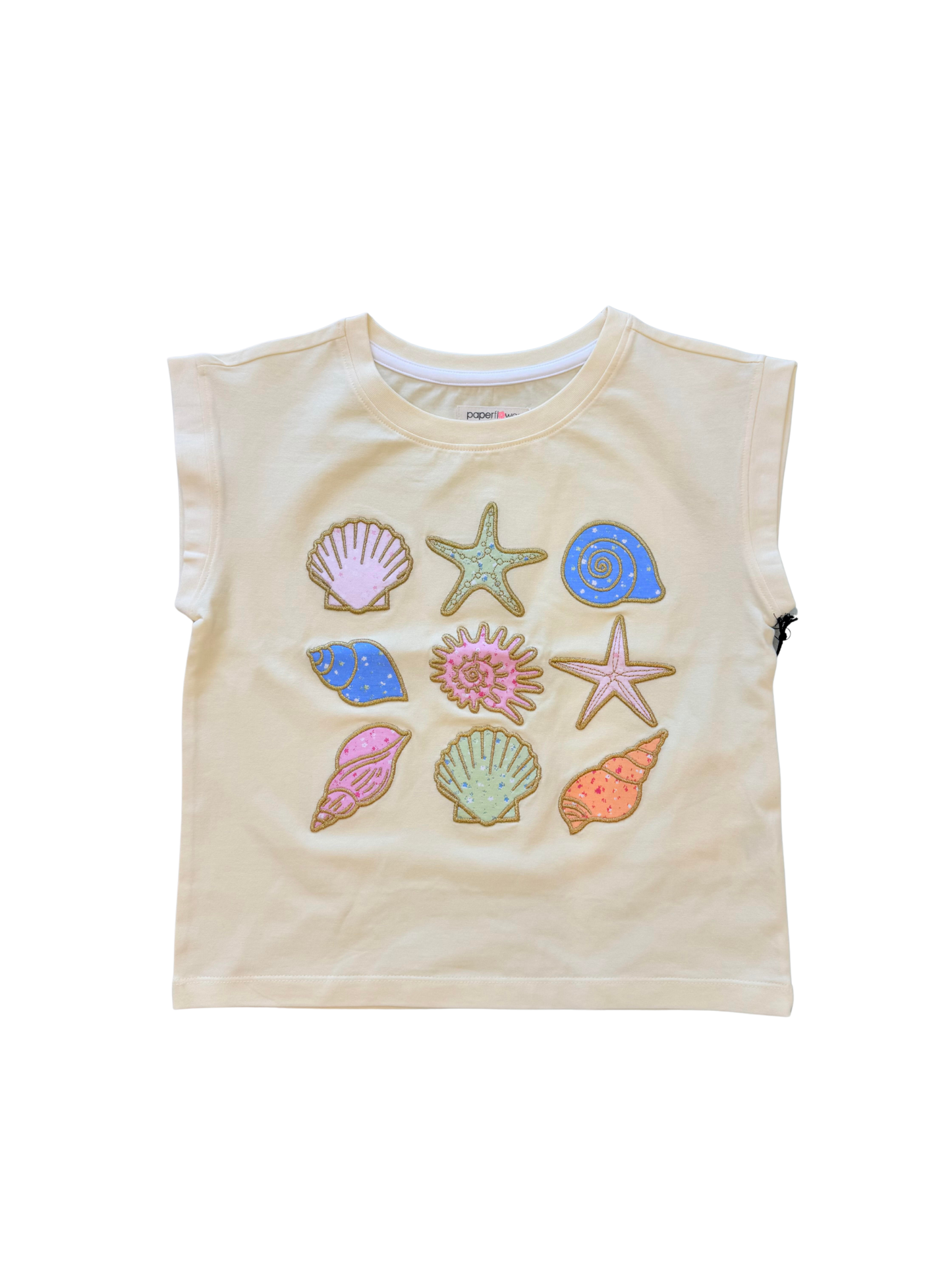 Applique Tank Top | Afterglow Seashells