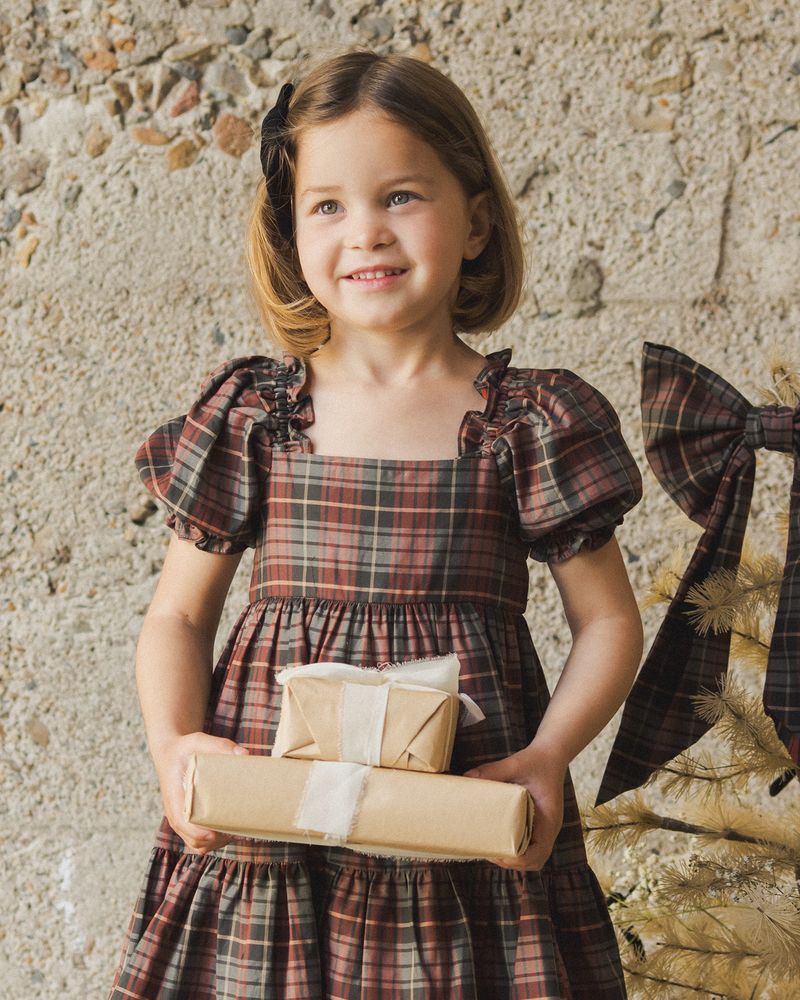 LOUELLA DRESS || WINTER TARTAN