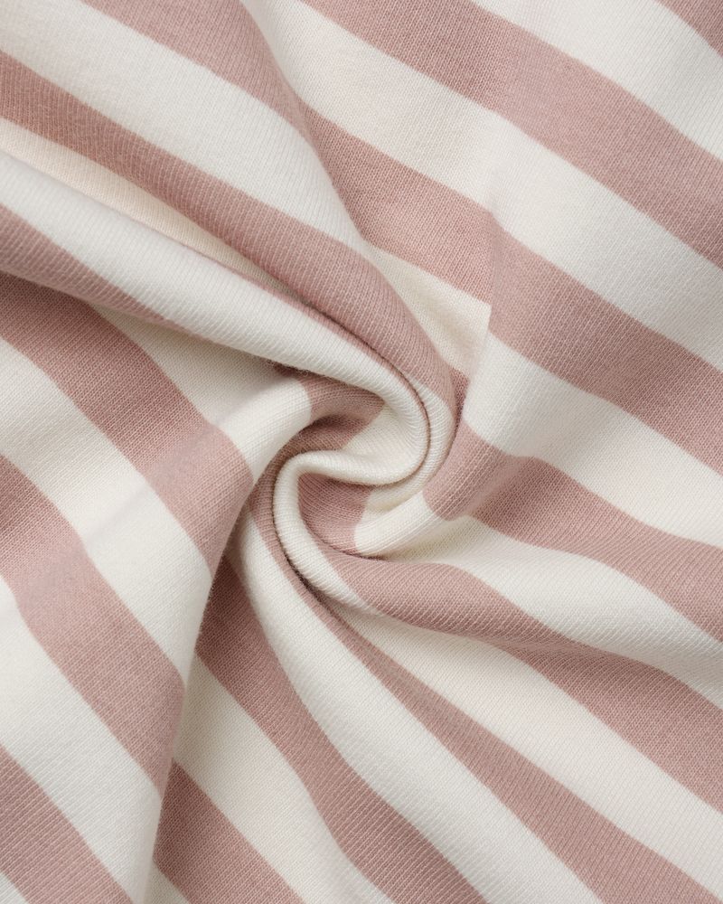 RELAXED SWEATSHIRT || PINK STRIPE