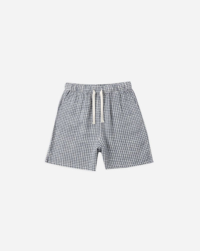 PERRY SHORT | MARINE GINGHAM