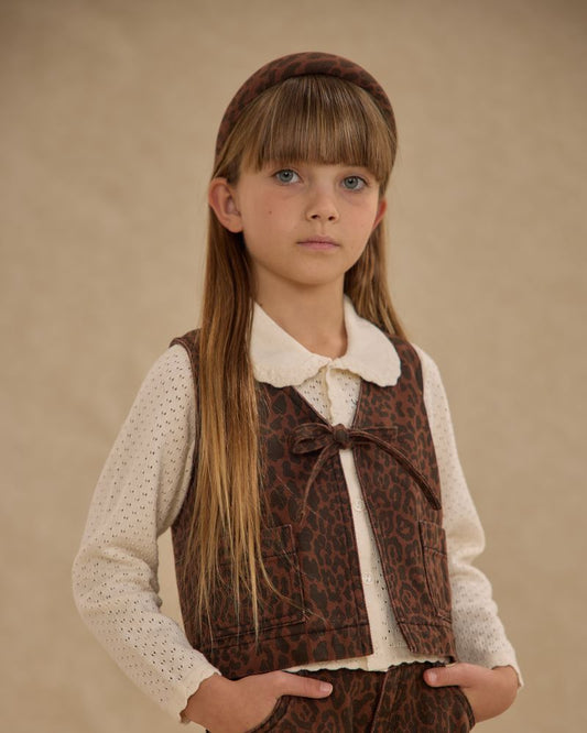 UTILITY VEST || LEOPARD