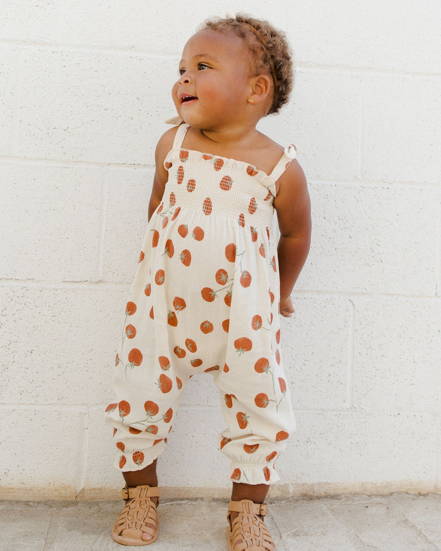 SAWYER JUMPSUIT || TOMATOES