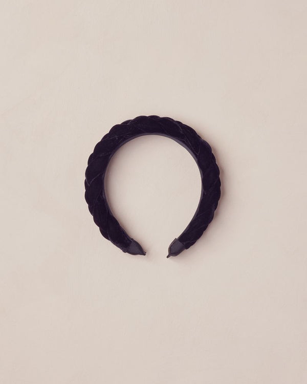 BRAIDED HEADBAND || BLACK