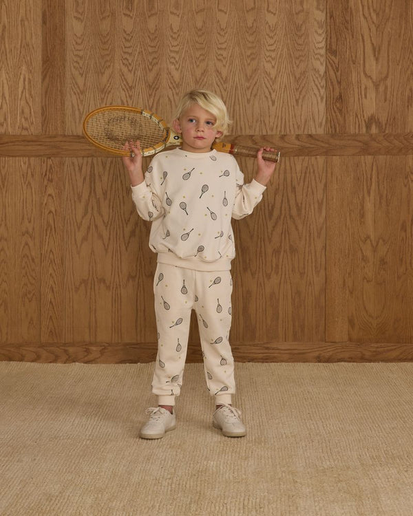 RELAXED SWEATSHIRT || TENNIS