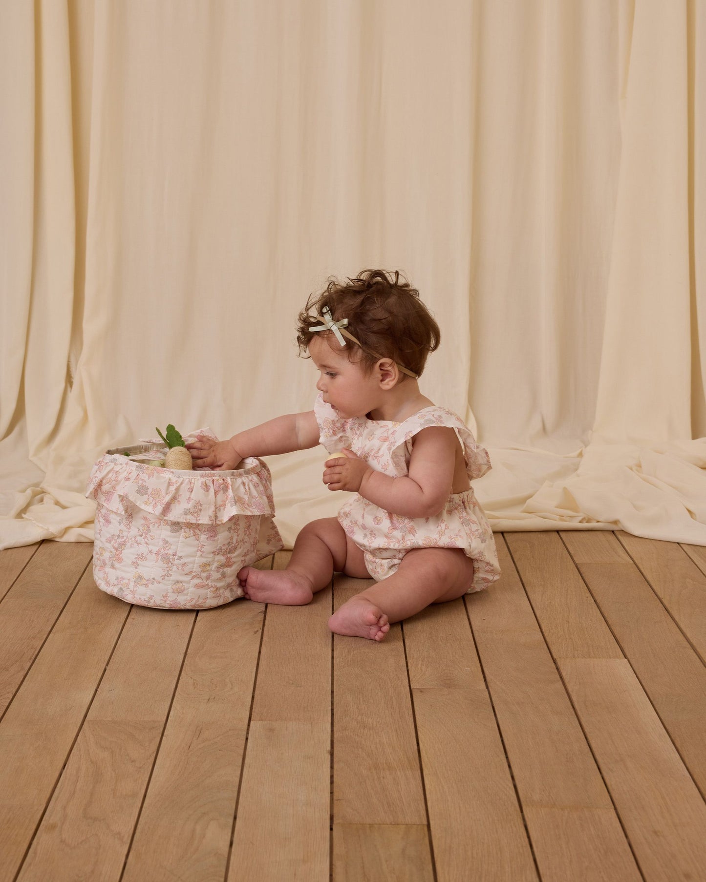 LUCY ROMPER | PASTEL FLORAL