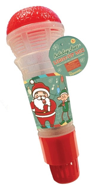 Holiday Cheer Light Up Microphone