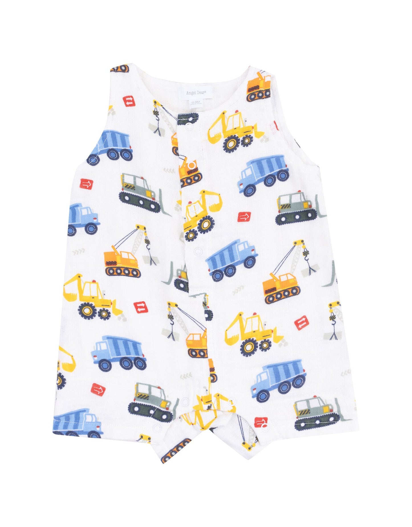 Sleeveless Shortie Romper | Cool Construction