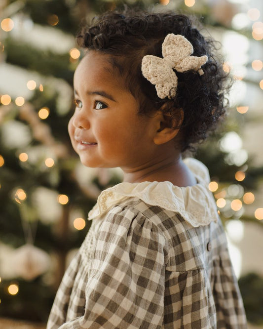 CALLIE DRESS || FOREST CHECK