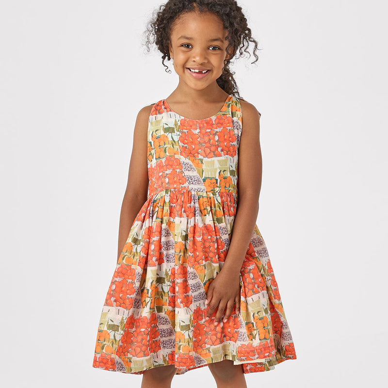 Girls Taylor Dress | Berries and Oranges