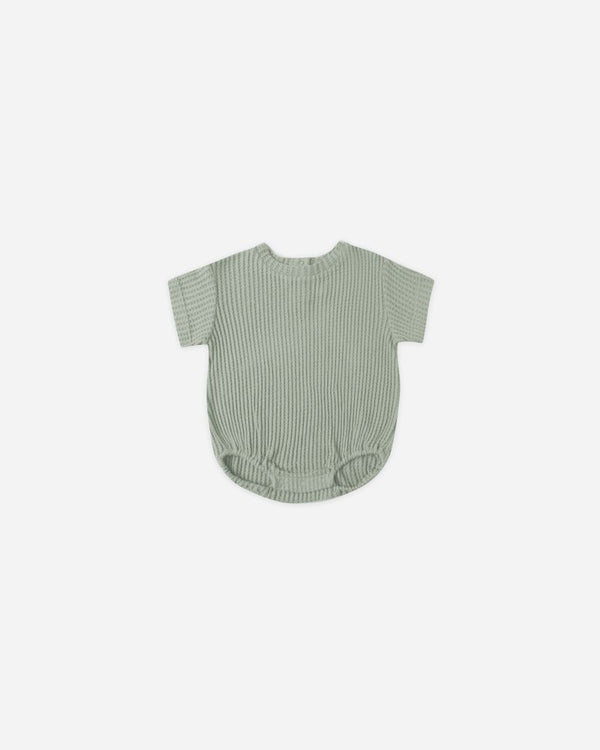 RELAXED BUBBLE ROMPER || FERN