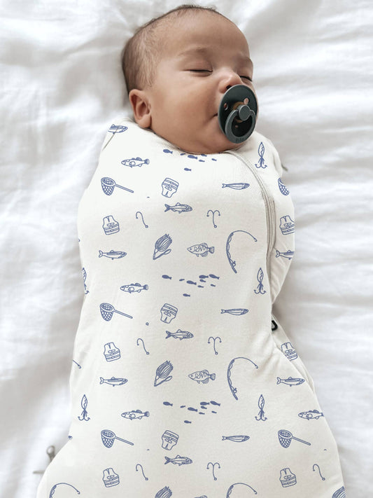 Swaddle Sleep Sack | Fishing