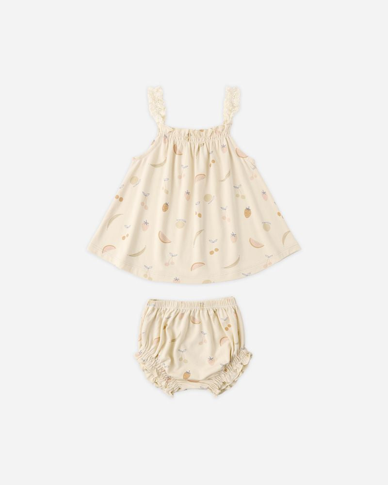 SWING TOP & BLOOMER SET | FRUIT