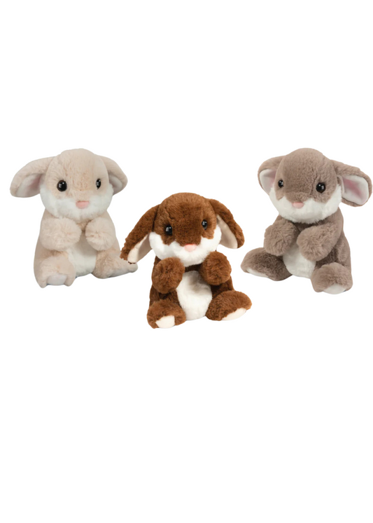 Cheeks Bunny's | Cream, Gray, Brown