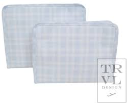 Large Roadie || Pimlico Plaid Blue
