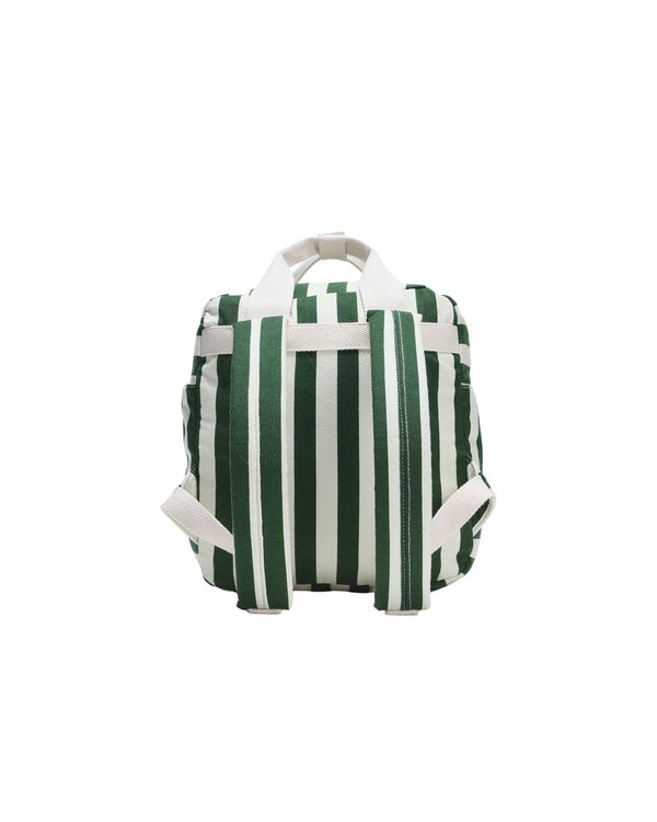 MINI BACKPACK || GREEN STRIPE