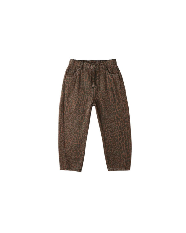 BARREL PANT || LEOPARD
