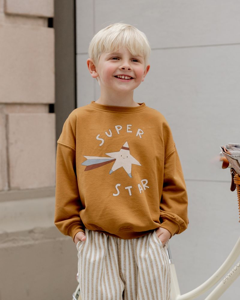RELAXED SWEATSHIRT || SUPER STAR